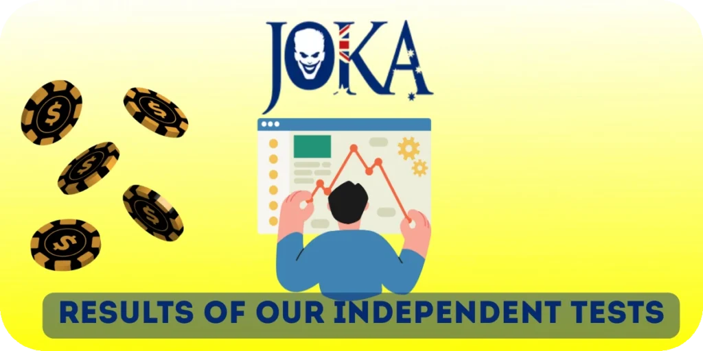 Joka Casino results of our independent tests